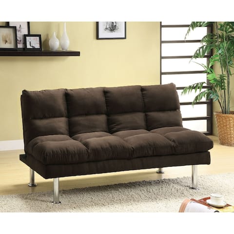 Microfiber Convertible Sleeper Sofa
