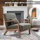 preview thumbnail 48 of 142, Aston Modern Solid wood Accent Chair for Living Room