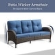 preview thumbnail 7 of 68, Outdoor Swivel Rocker Chairs with Sofa Table