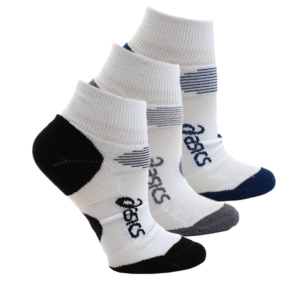 asics women's quarter socks