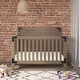 preview thumbnail 1 of 18, Child Craft Lucas 4-in-1 Convertible Baby Crib Dusty Heather