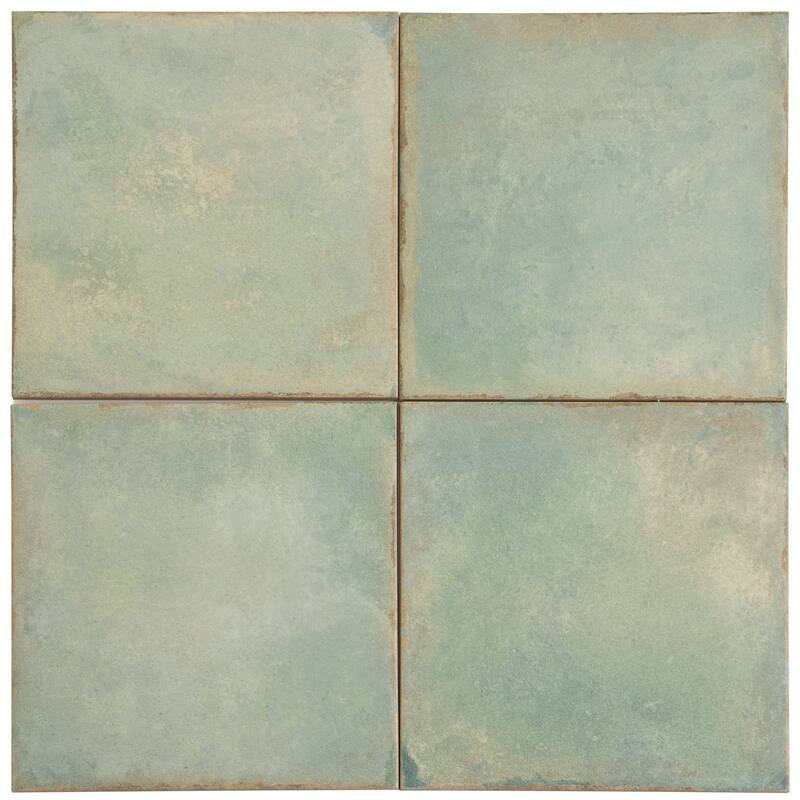 Faenza 8x8 Dusty Sage Green Porcelain Square Wall and Floor Tile (6.46 sq ft/case) - 15 Pack