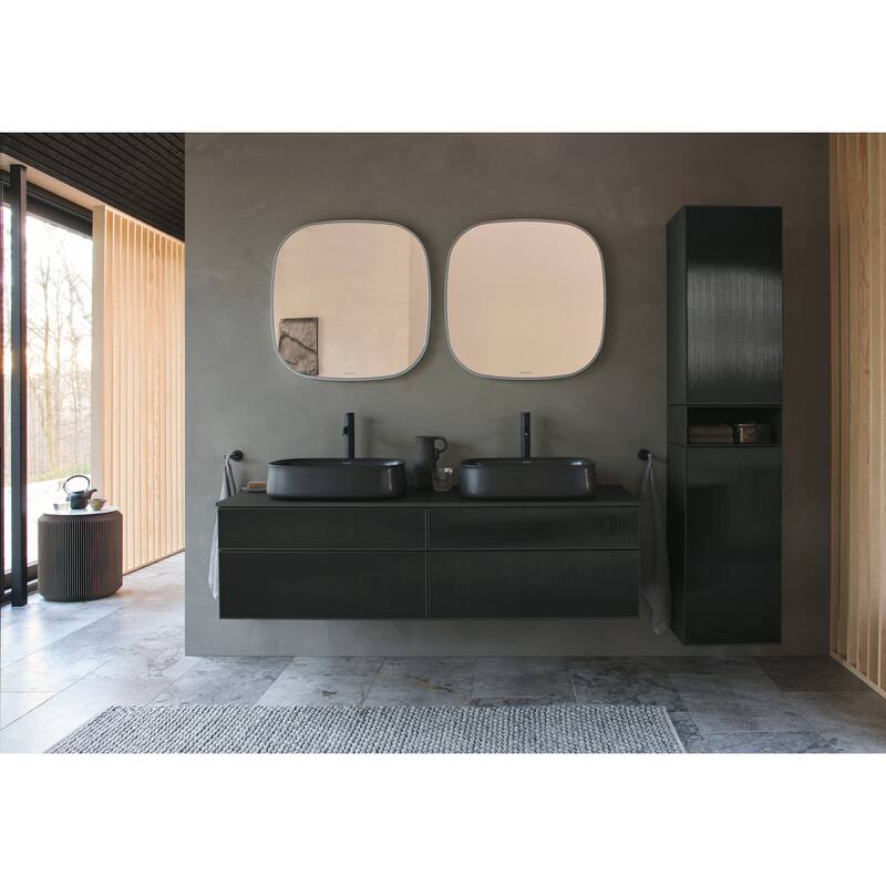 Duravit 237355-1HOLE Zencha 15" Ceramic Vanity Top