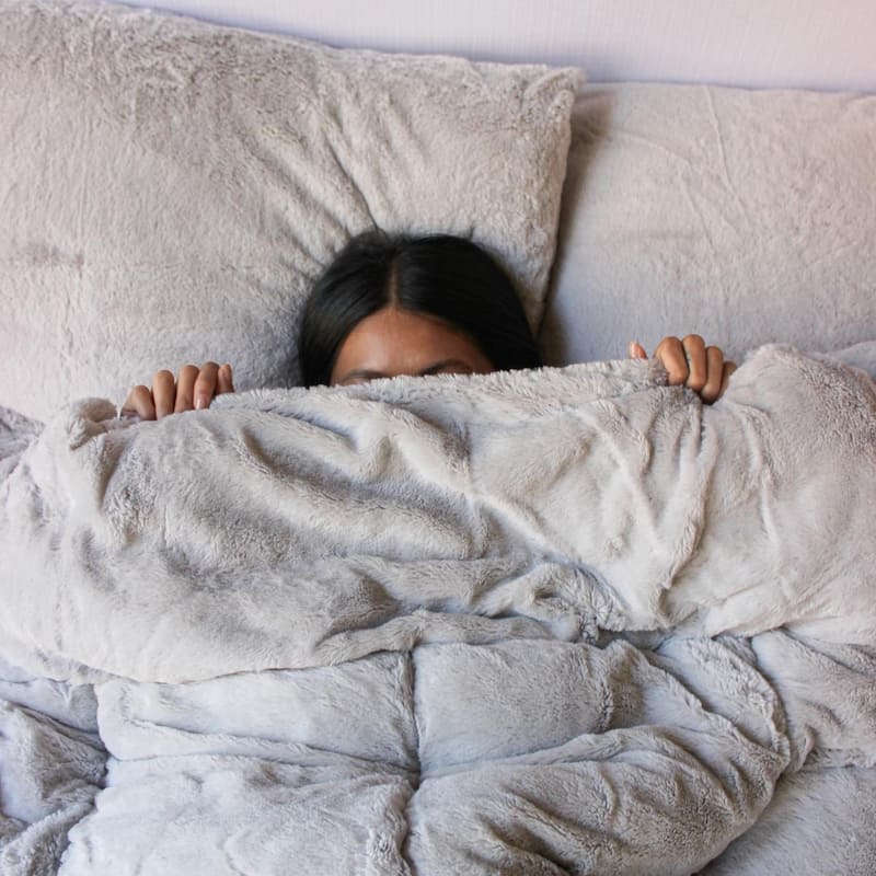 Are You Kidding Bare - Coma Inducer® Oversized Comforter - Antarctica Grey