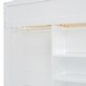 preview thumbnail 19 of 38, Full Size Loft Bed Kids Bed with Desk, Wardrobes, 4 Drawers and 4 Shelves,Left-Side Storage and Drawers
