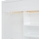 preview thumbnail 19 of 18, Maximized Storage Space Design Loft Bed with Guardrail, Sturdy Construction, Full Size, White