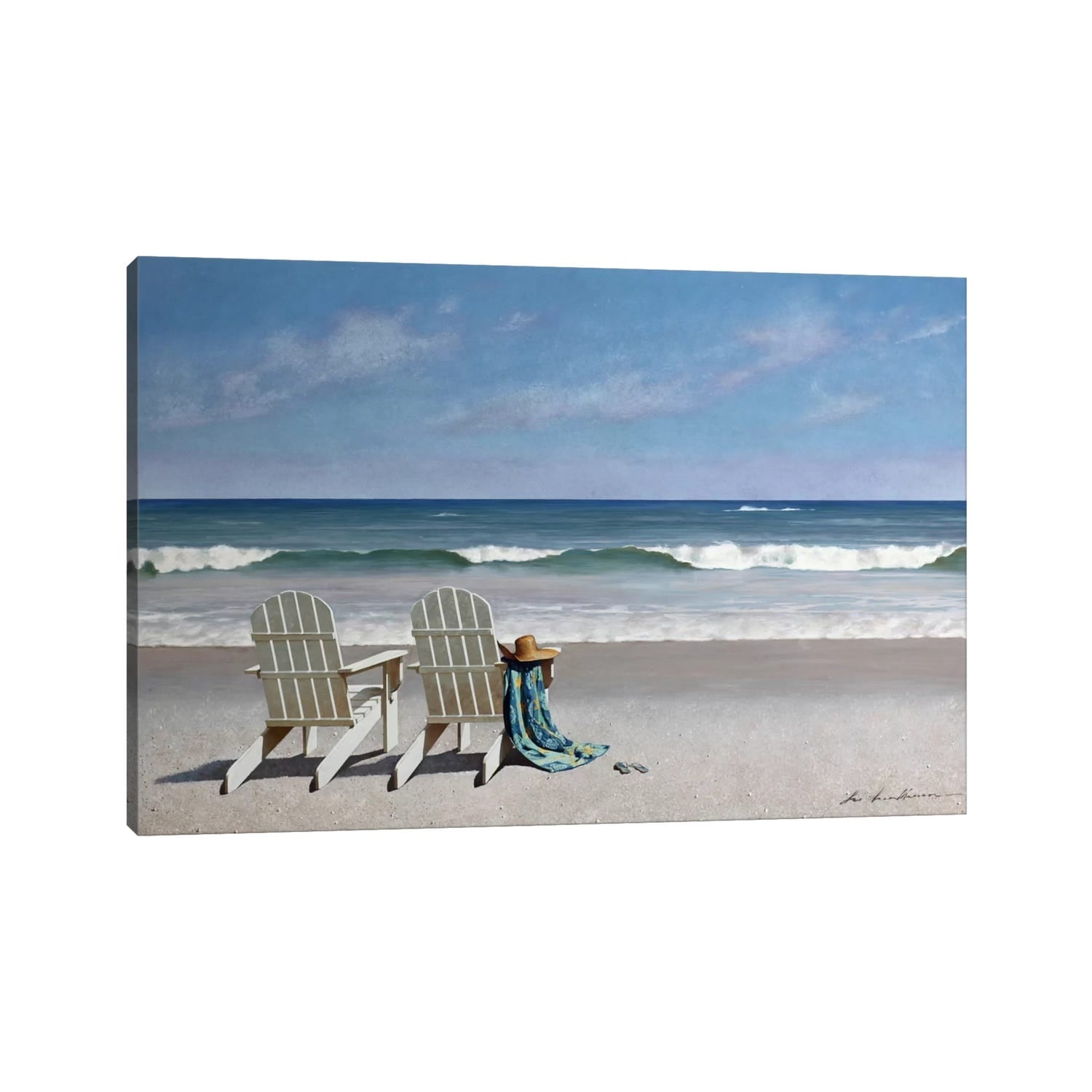 iCanvas "Tide Watching" by Zhen-Huan Lu Canvas Print