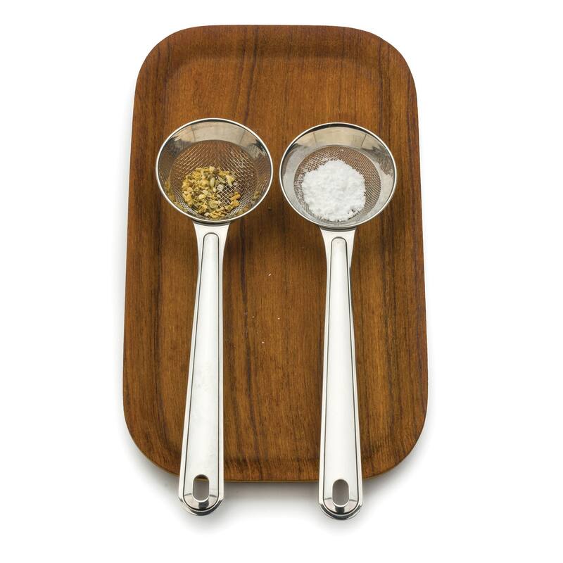 Stainless Steel Mini Flour Sifters (Set of 2)