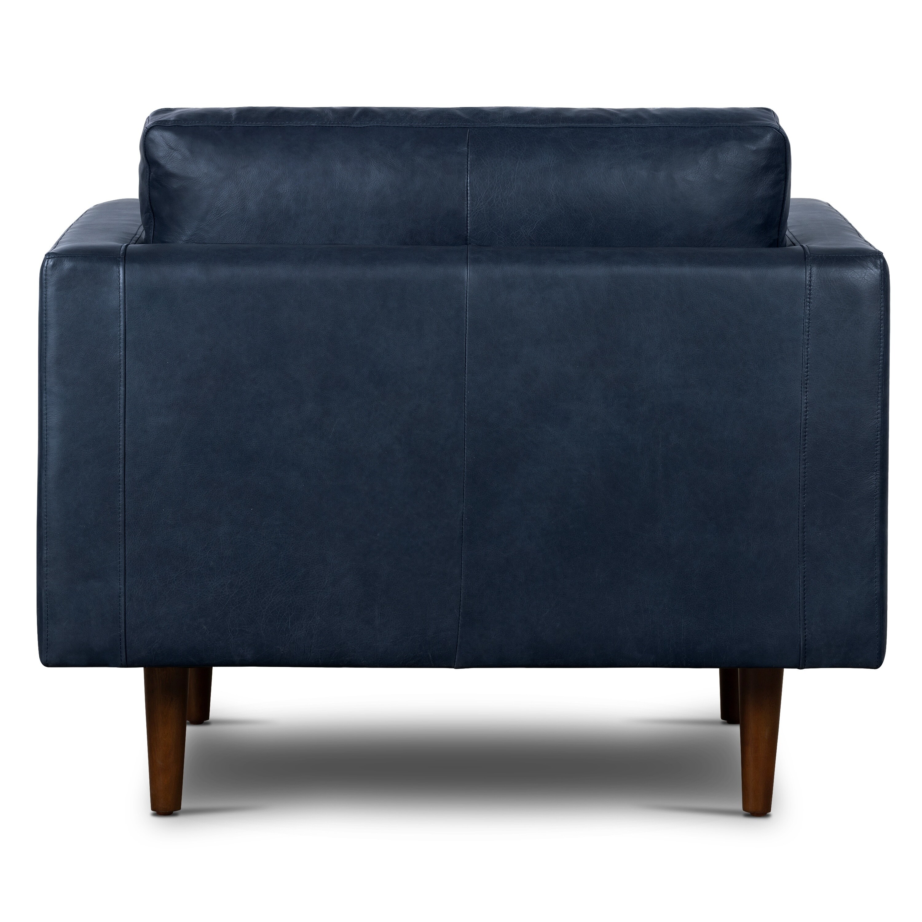 Poly and Bark Napa Lounge Chair Genuine Italian Leather On
