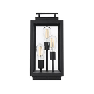 Desmond Outdoor Lawn Light in Black