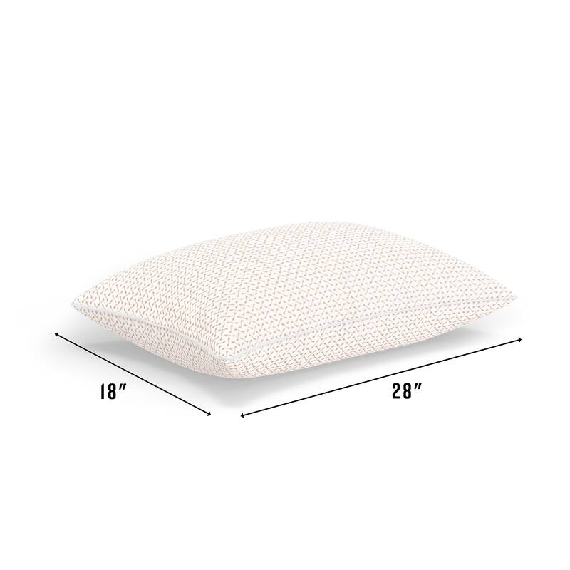 Bodipedic Memory Foam Cluster Pillow with Copper Cover