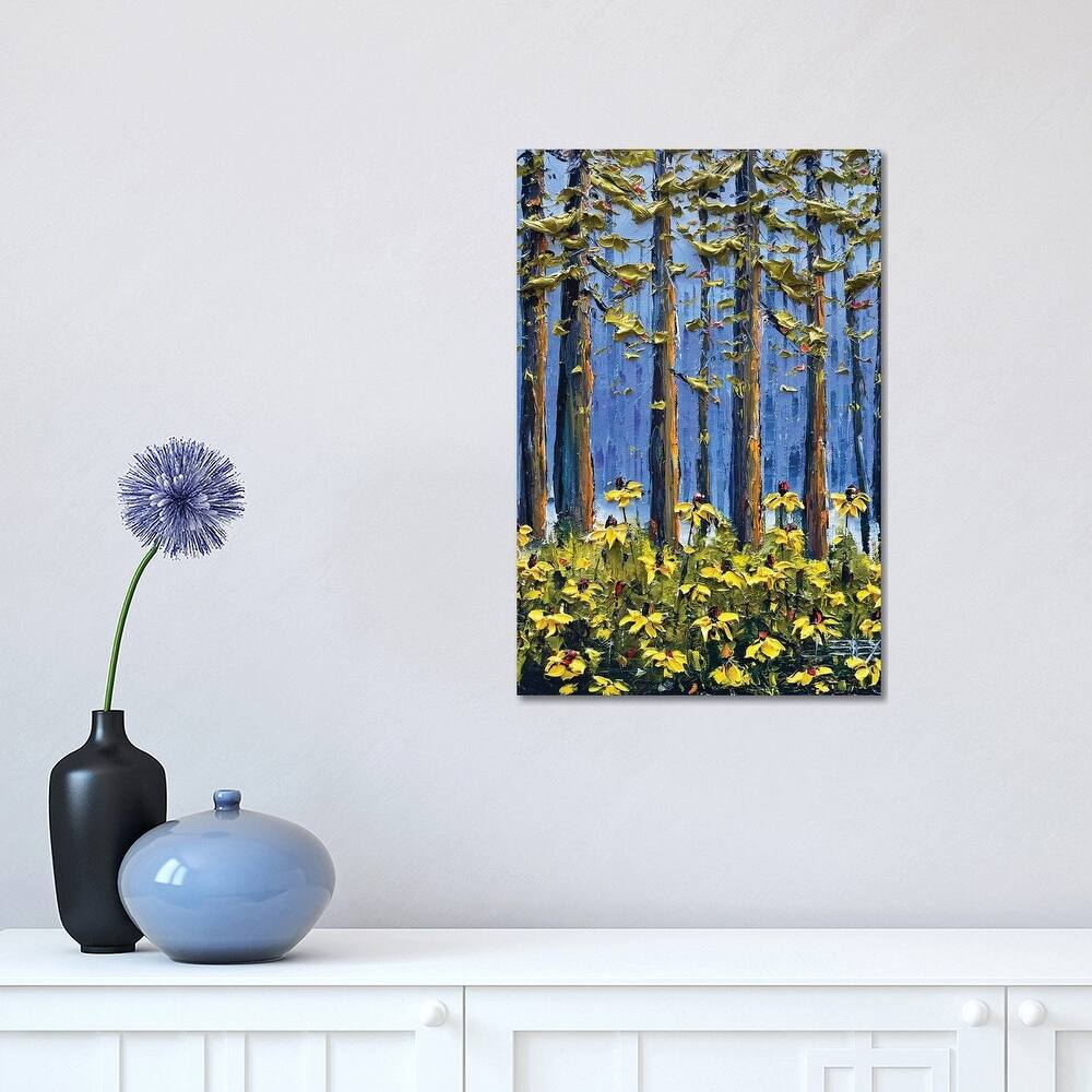 iCanvas "Redwoods And Wildflowers" by Lisa Elley Canvas Print