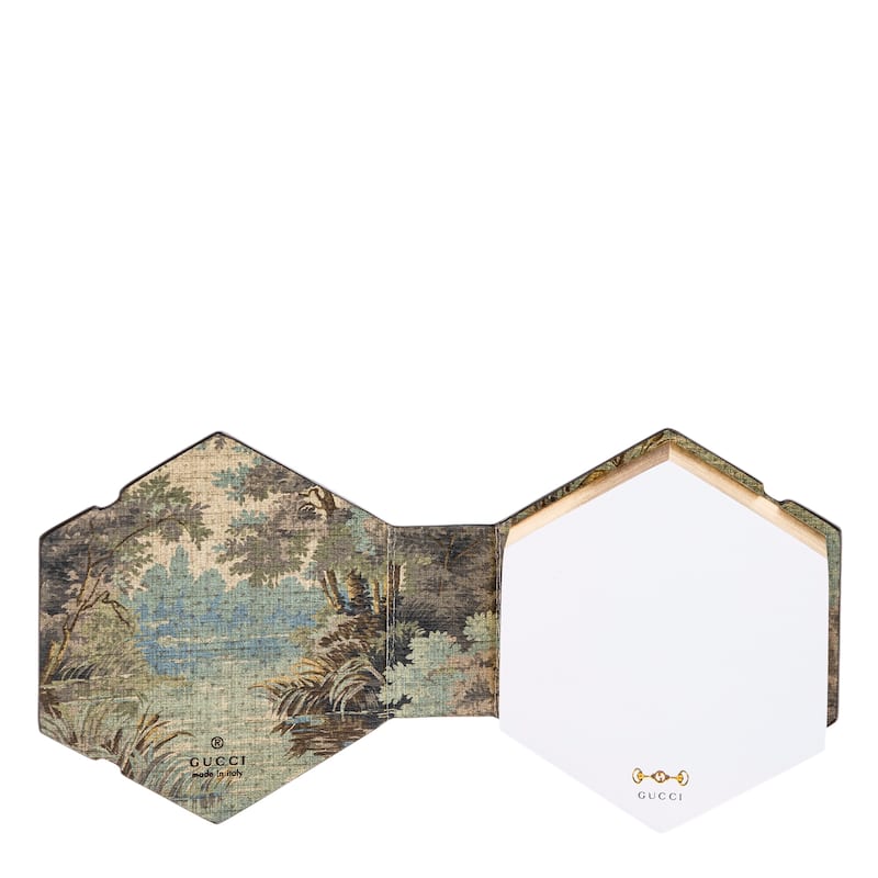 Gucci Geometric Sticky Note Pad