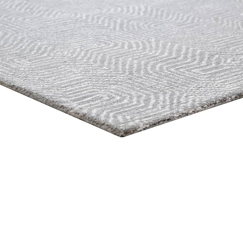 George Towne Living Melissa Luxury Handmade Abstract Wool Area Rug