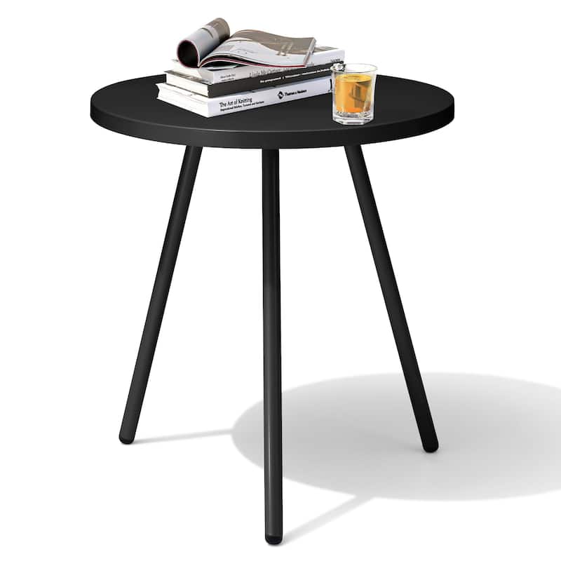 Crestlive Products Outdoor L-Shaped Patio Bar Table Pub Table Dining Table