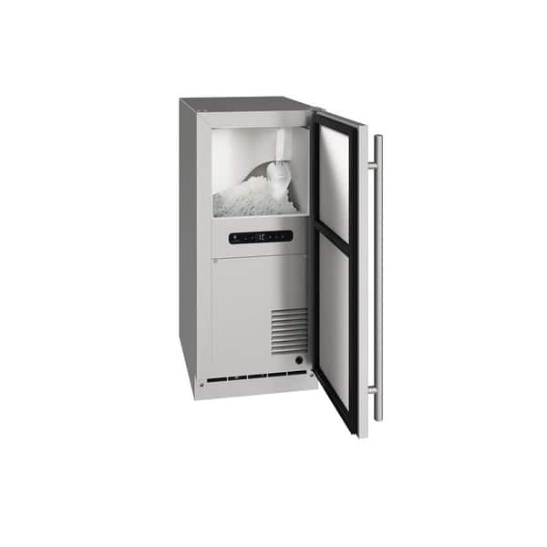 Outdoor Nugget Ice Machine 15 In Pump Reversible Hinge Stainless Solid 115v  - On Sale - Bed Bath & Beyond - 32415331