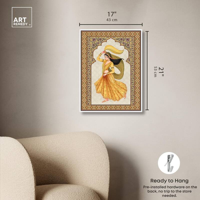 Dancing Princess Canvas by Art Remedy