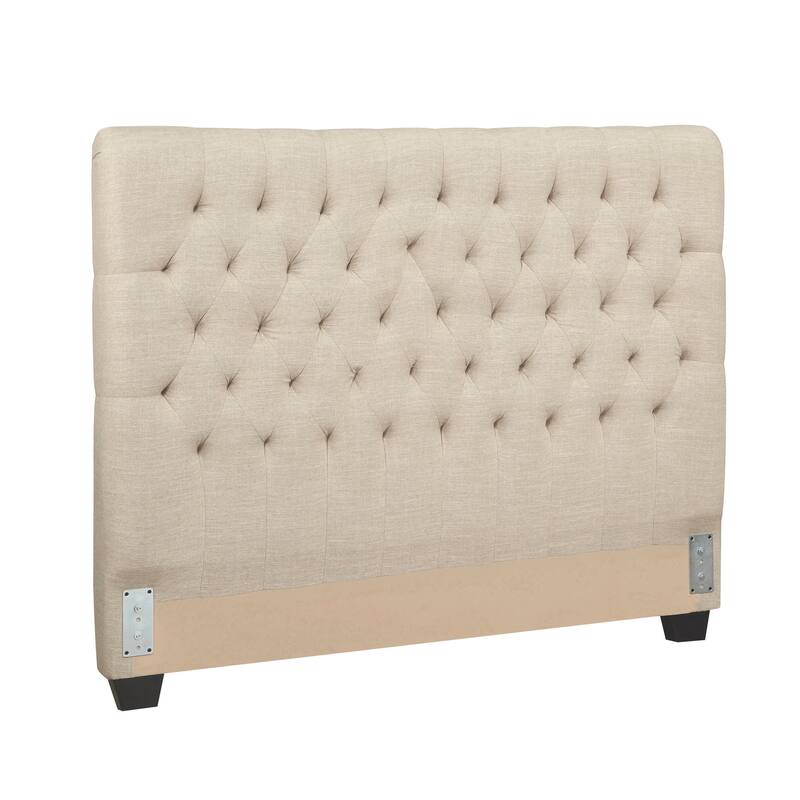 Vandria Button Tufted Upholstered Headboard
