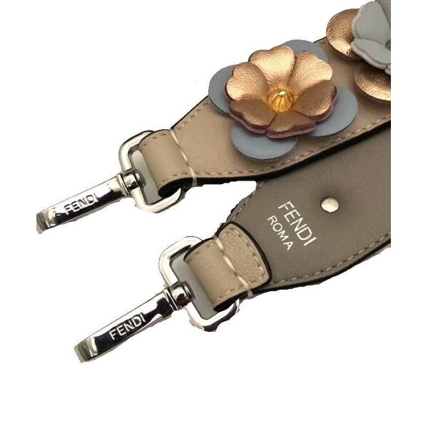 fendi leather shoulder strap