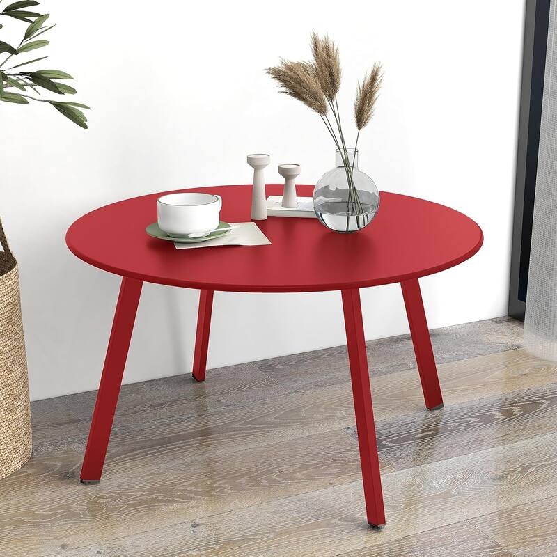 18" or 28" Round Outdoor Side Table End Table Coffee Table