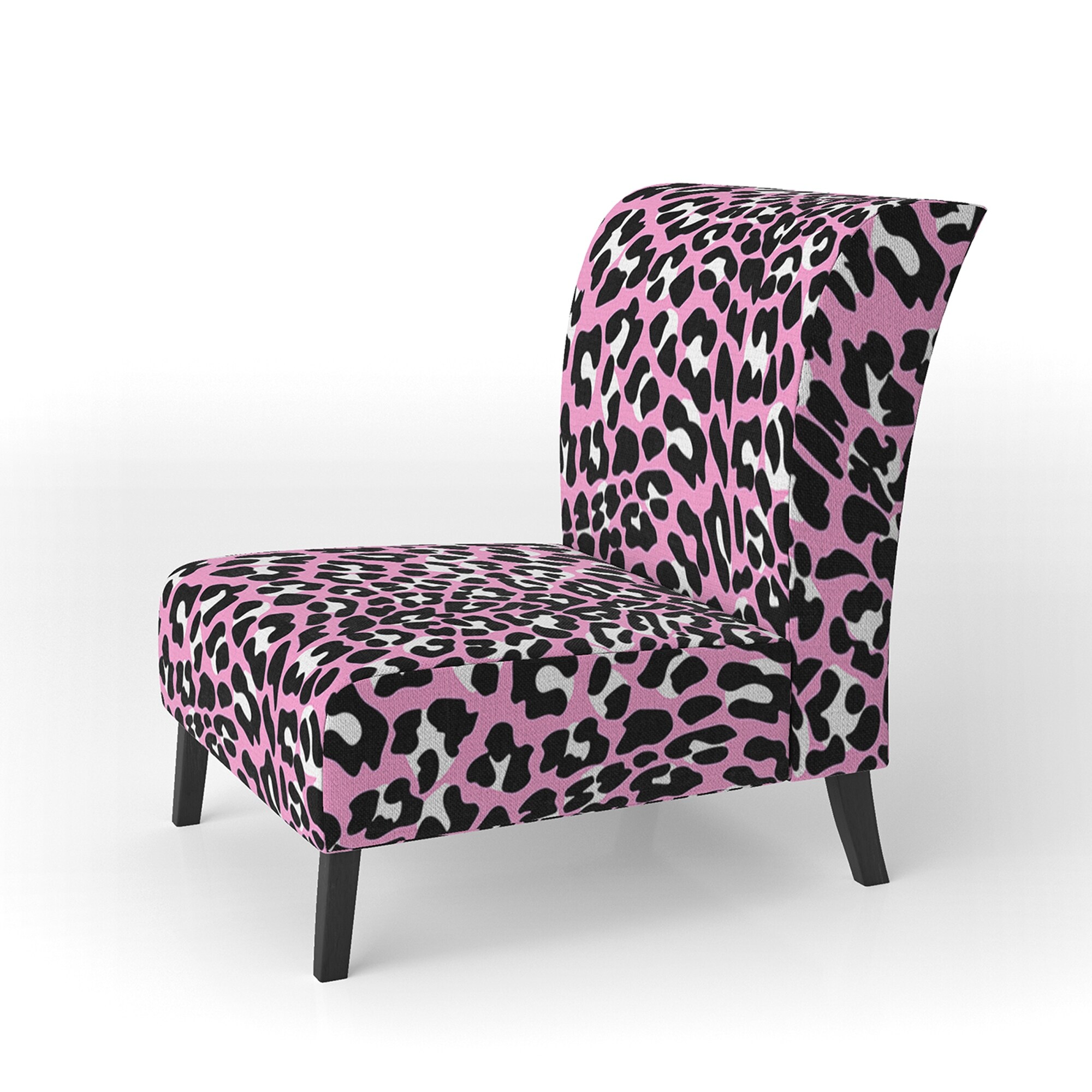 Designart "Pink and Black Leopard " Upholstered Cabin & - Picture 13 of 15