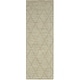preview thumbnail 20 of 50, Nourison Wool Haven Indoor only Diamond Wool Area Rug 2' x 6' - Sage - Runner