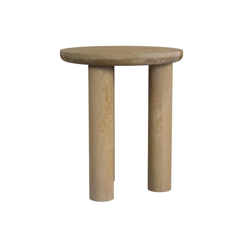 SEI Furniture Craton Solid Wood End Table