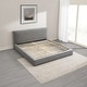 preview thumbnail 17 of 27, Tricia Chenille Upholstered Platform Bed