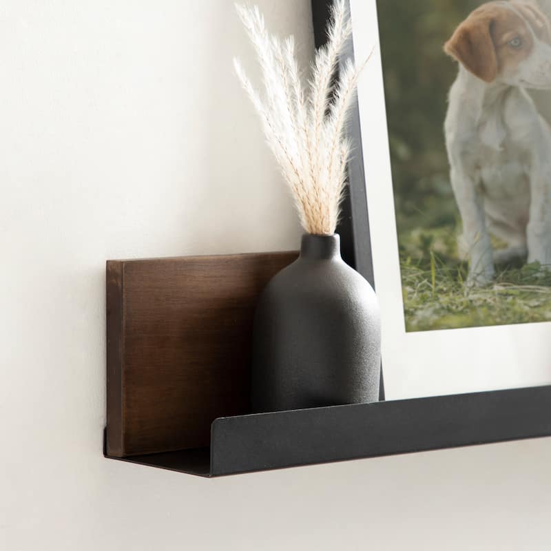 Kate and Laurel Ubbard Decorative Wall Shelf - 30x4