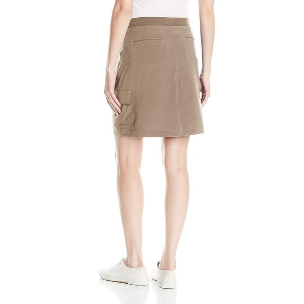 riders by lee indigo women's performance skort with knit waist