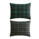 preview thumbnail 4 of 6, Eddie Bauer Woodland Tartan Green Cotton Duvet Cover Set