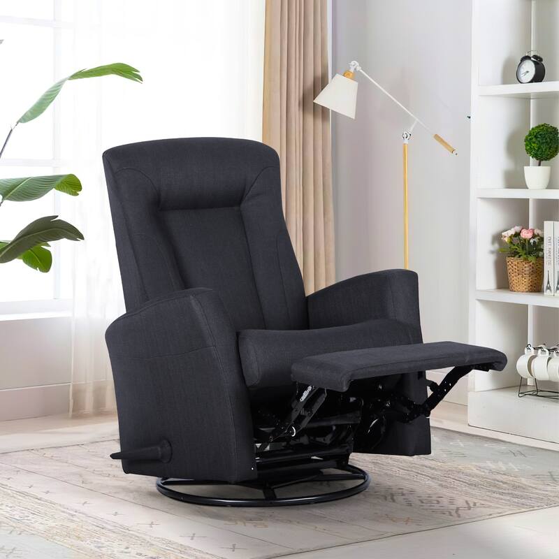 Recliner Rocker Recliner Swivel Recliner Chair Accent Chair - Grey