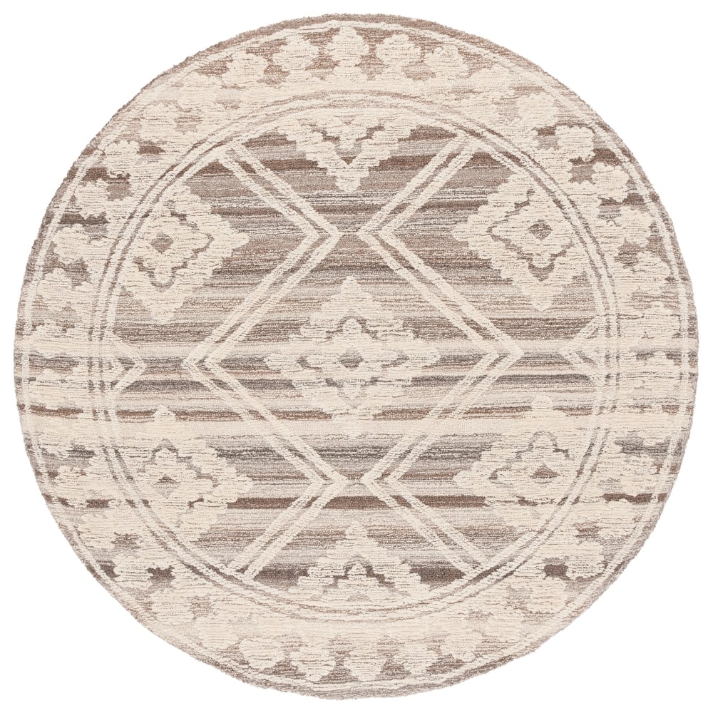 SAFAVIEH Handmade Kenya Lirie Southwestern Wool Rug