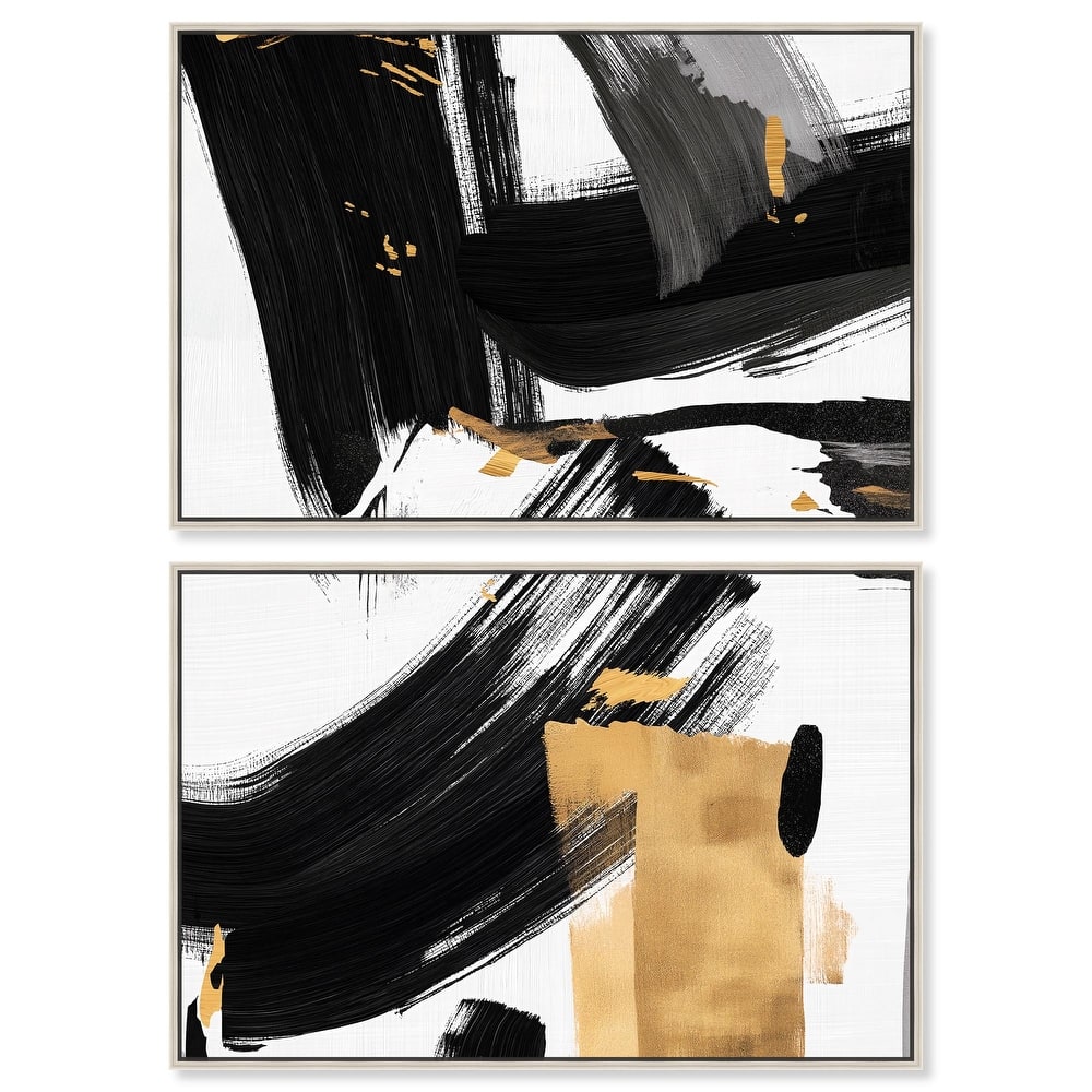 Refined Simplicity Canvas Set of 2 by Art Remedy