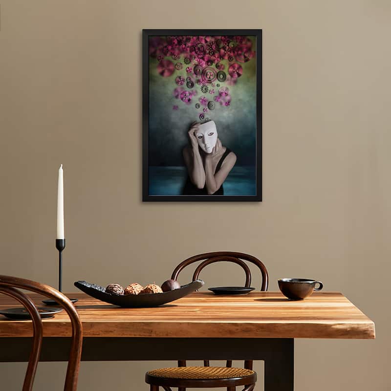 Untitled II Premium Framed Poster by Lucynda Lu