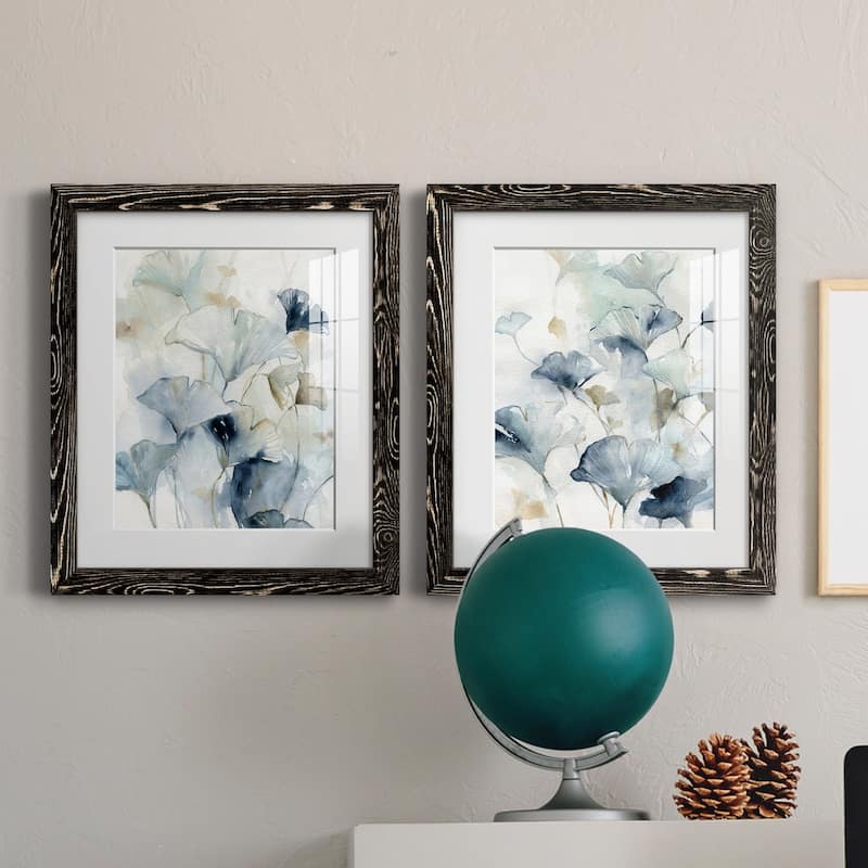 Indigo Ginkgo I-Premium Framed Print - Ready to Hang