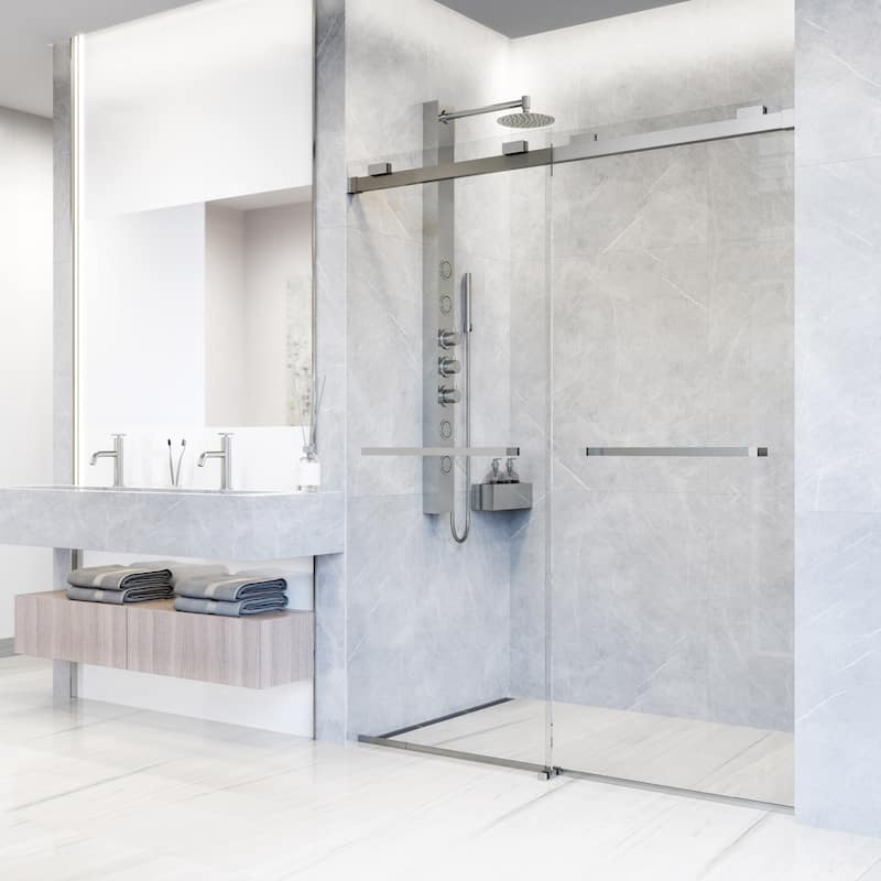 VIGO Houston Frameless Sliding Door