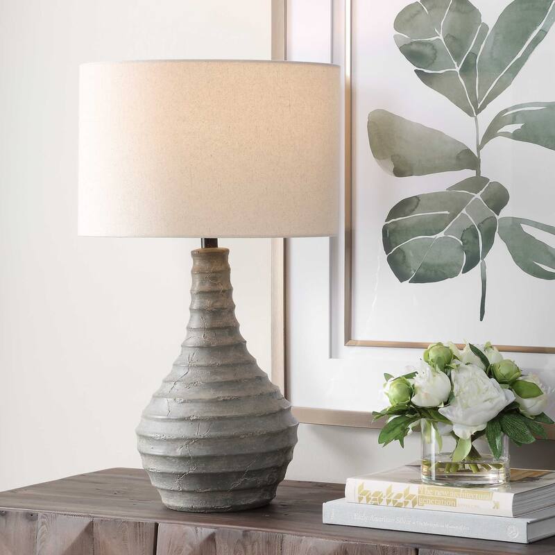 Uttermost Stratum Rustic Outdoor Table Lamp - N/A