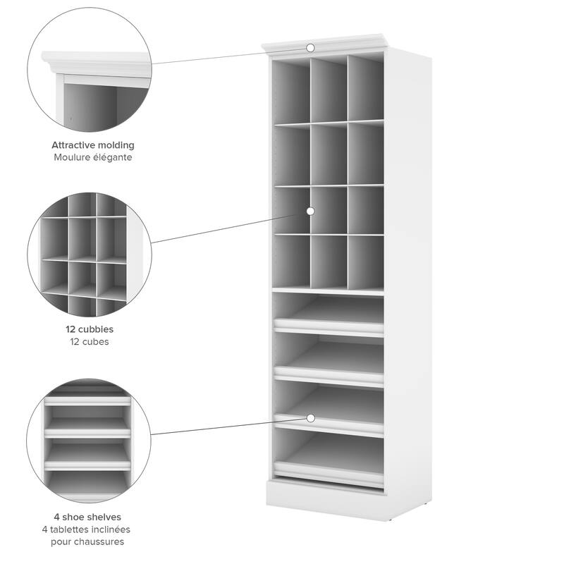 Versatile 25" Closet Organizer by Bestar