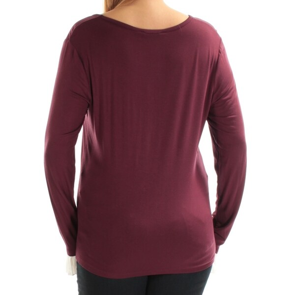 long sleeve tommy hilfiger top womens