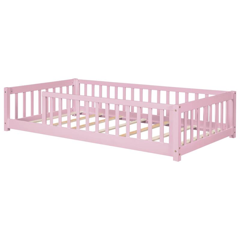 latform Bed with Fence without Door