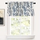 preview thumbnail 22 of 22, DriftAway Tree Branch Linen Blend Abstract Ink Printing Lined Window Curtain Valance