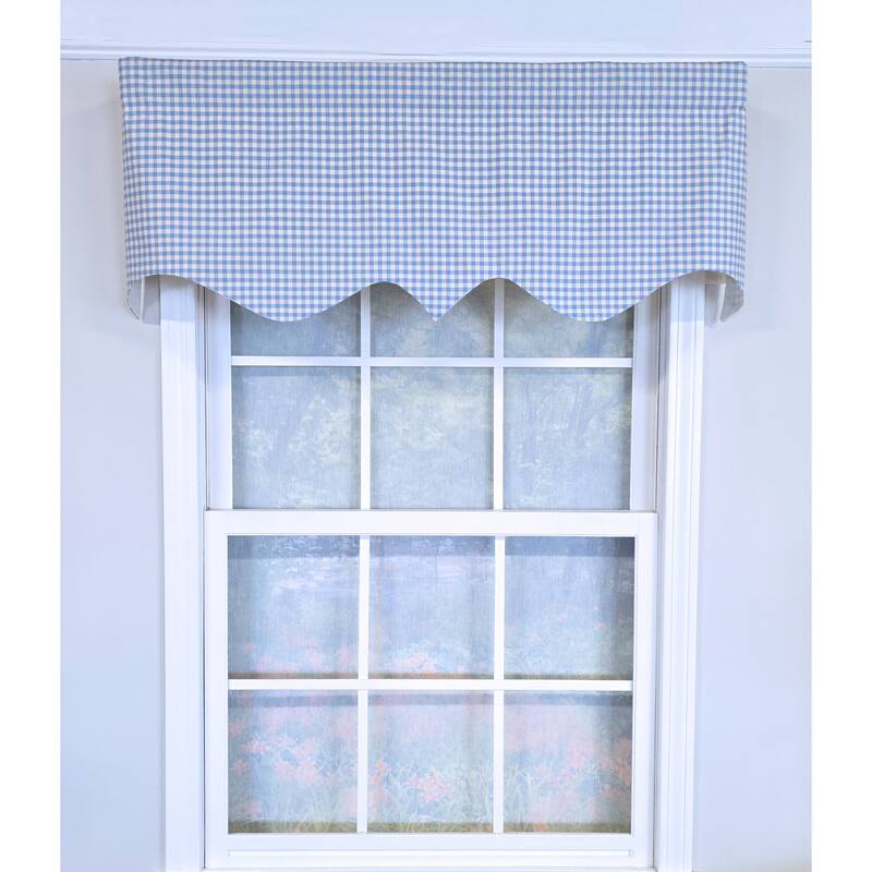 RLF Home Gingham Regal Valance