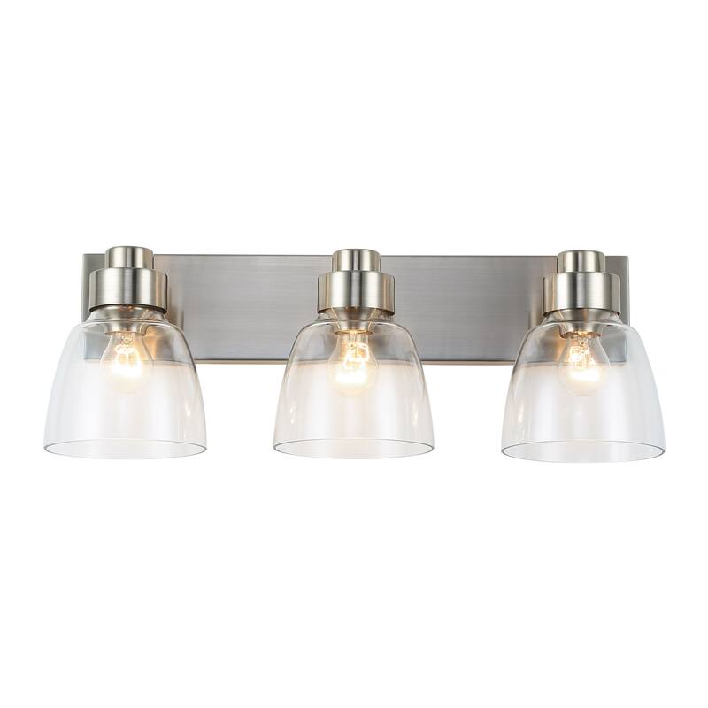 Golden Lighting Remy 3-light Vanity in Pewter