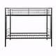 preview thumbnail 8 of 18, Full Over Full Metal Bunk Bed, No Box Spring Needed, Easy Assembly