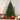 8FT Unlit Artificial Christmas Tree for Holiday Decoration, Premium Hinged Spruce Green Xmas Tree, Foldable Metal Stand