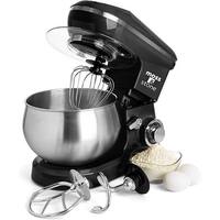 Stand Mixer Clearance, Black 6.2qt Tilt-Head Electric Stand Mixer, 660W 6-Speed Kitchen Food Dough Mixer with Stainless Steel Bowl/Dough Hook/Beater/
