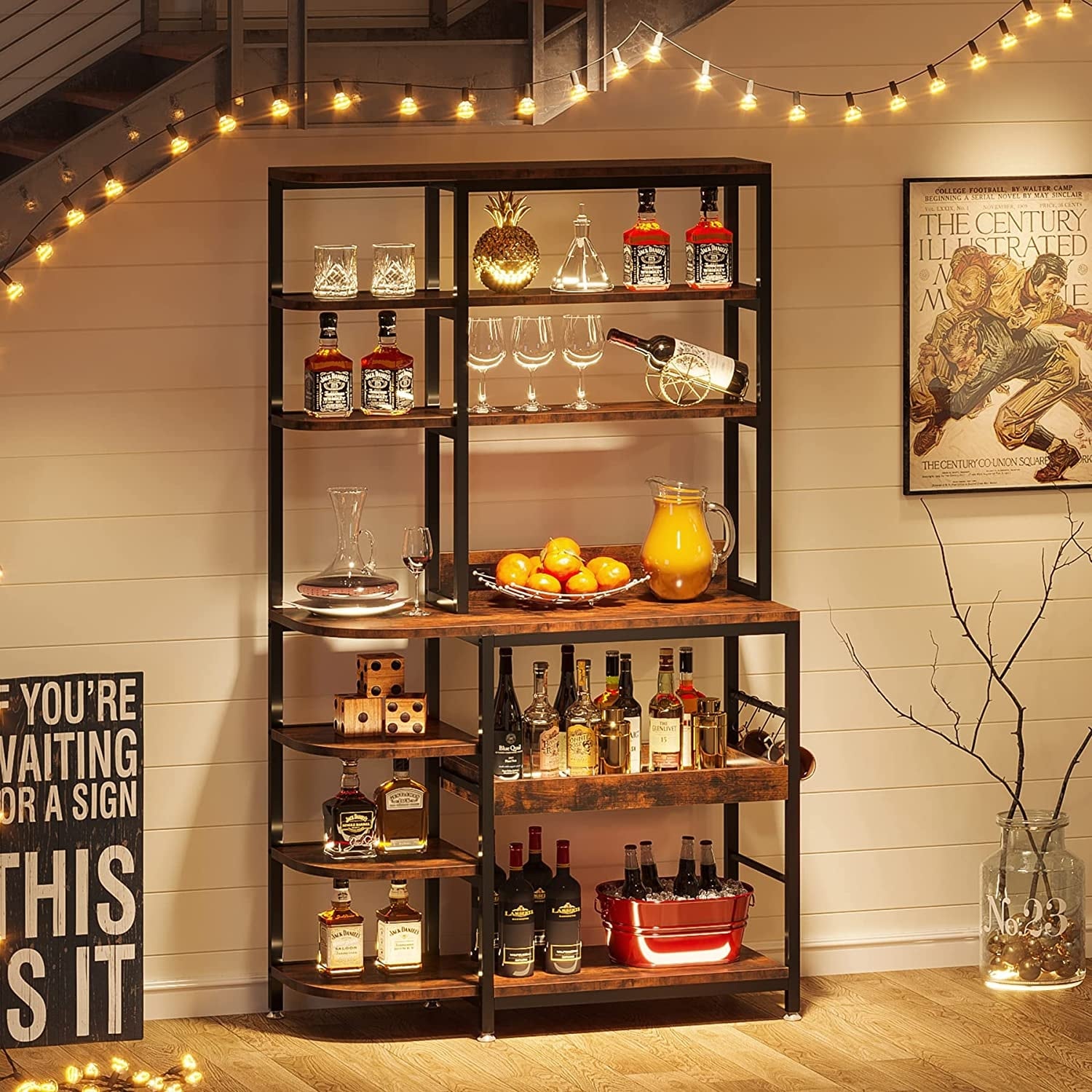 Bakers Rack Kitchen Furniture Bed Bath Beyond