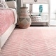 preview thumbnail 27 of 41, Nuloom Handmade Chevron Wool Area Rug