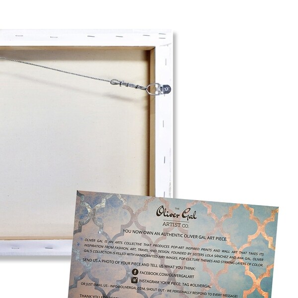 Oliver Gal 'Couture X Ray Inverse' Fashion White Wall Art